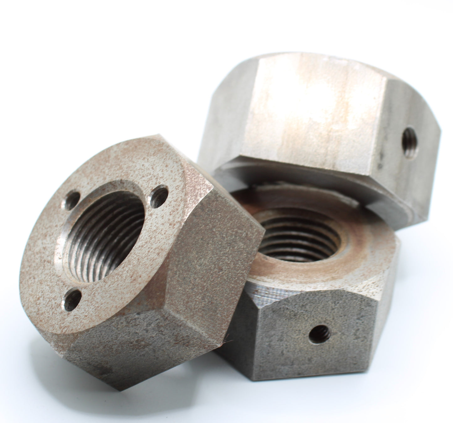 Steel Headnut with Top Hole / Side Tap
